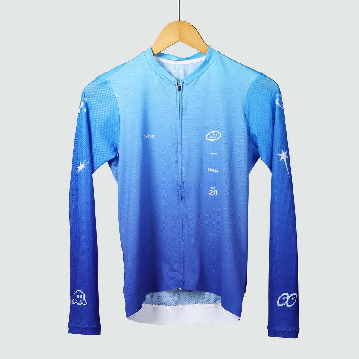 HAPPY Blue Long Sleeve Jersey - Female