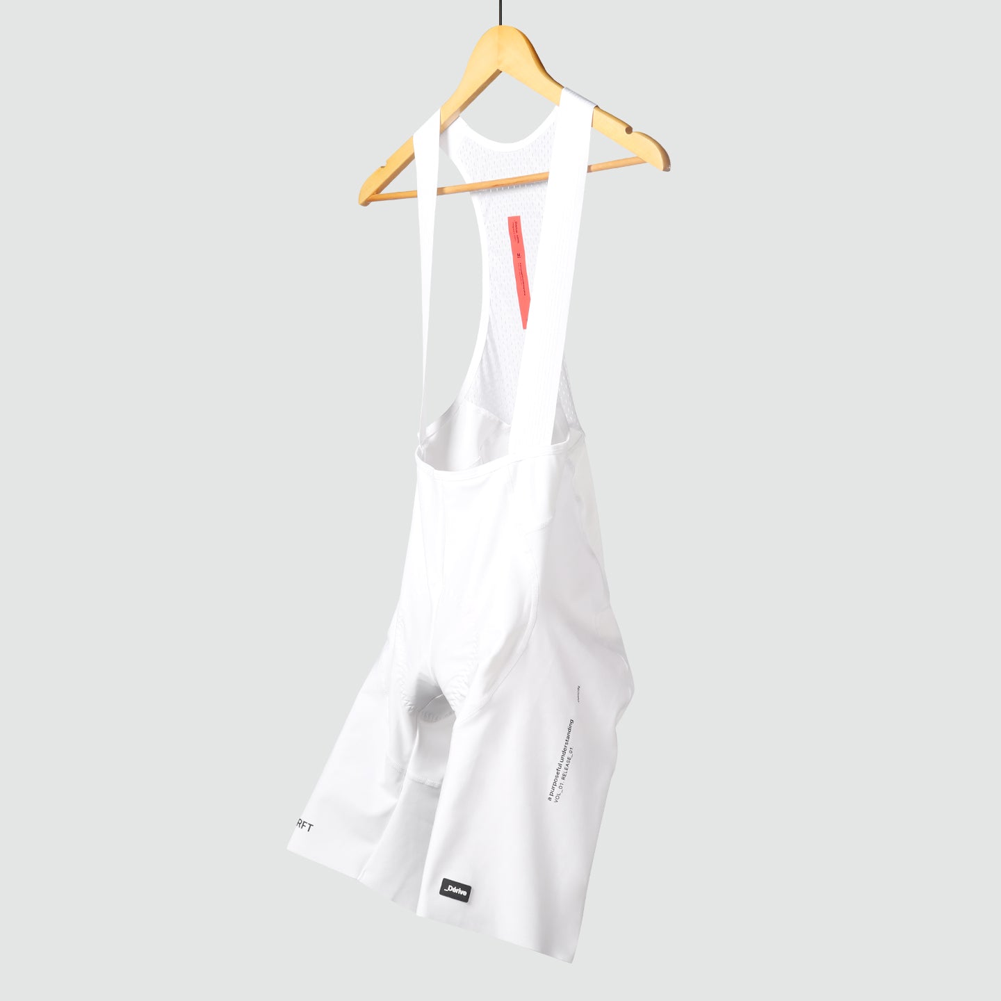 ORIGIN White Bib Shorts - Male