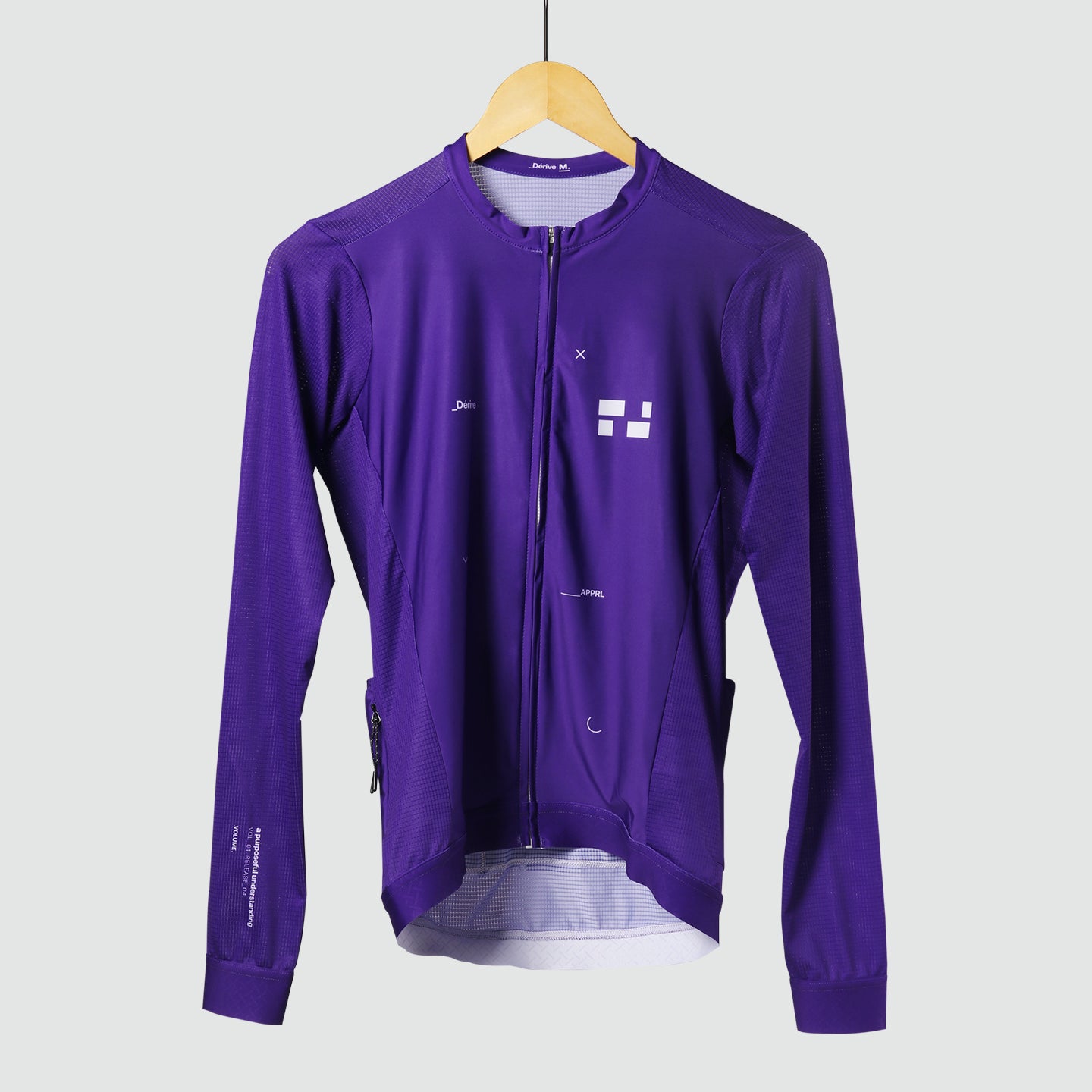 VOLUME Violet Long Sleeve Jersey - Male
