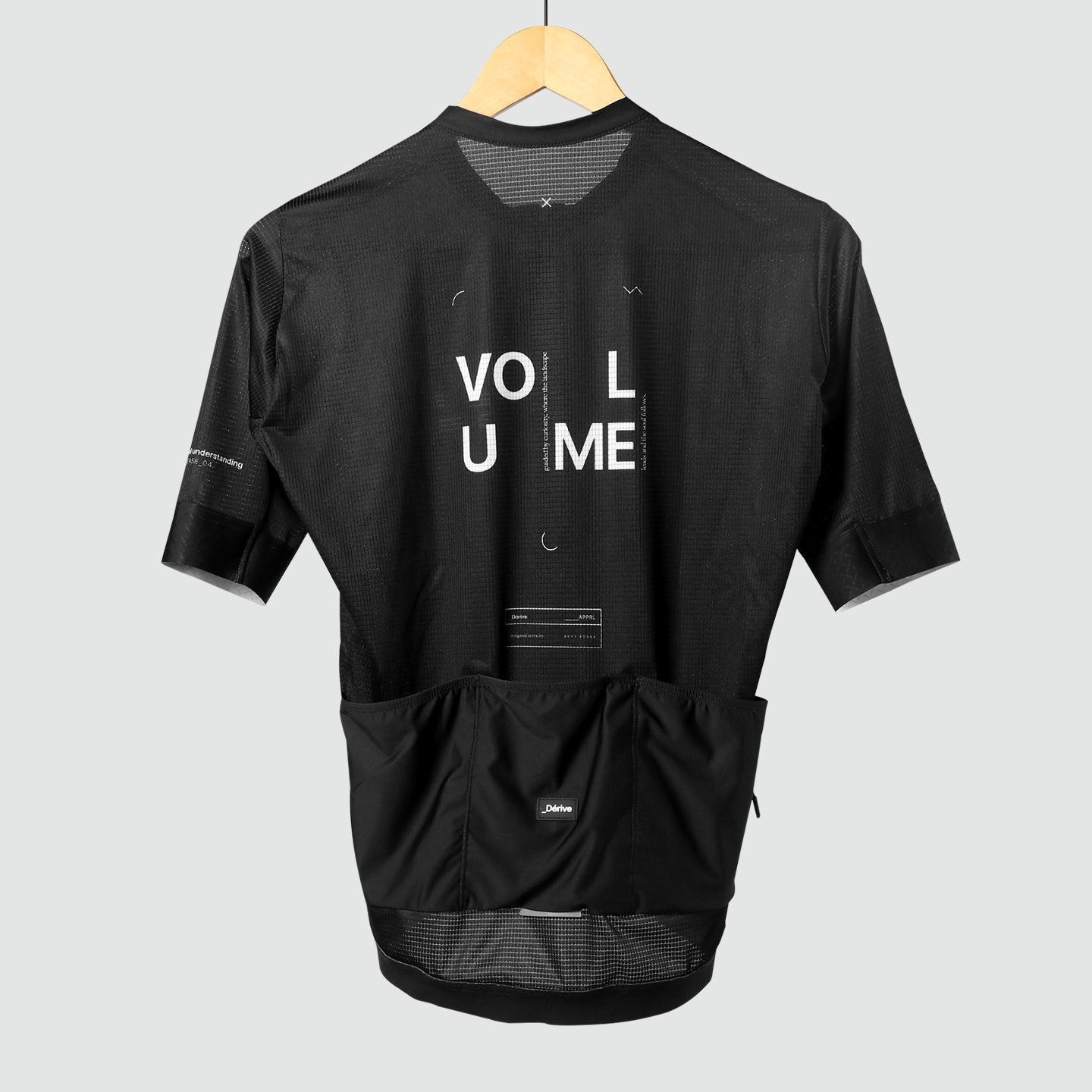 VOLUME Black Short Sleeve Jersey - Male