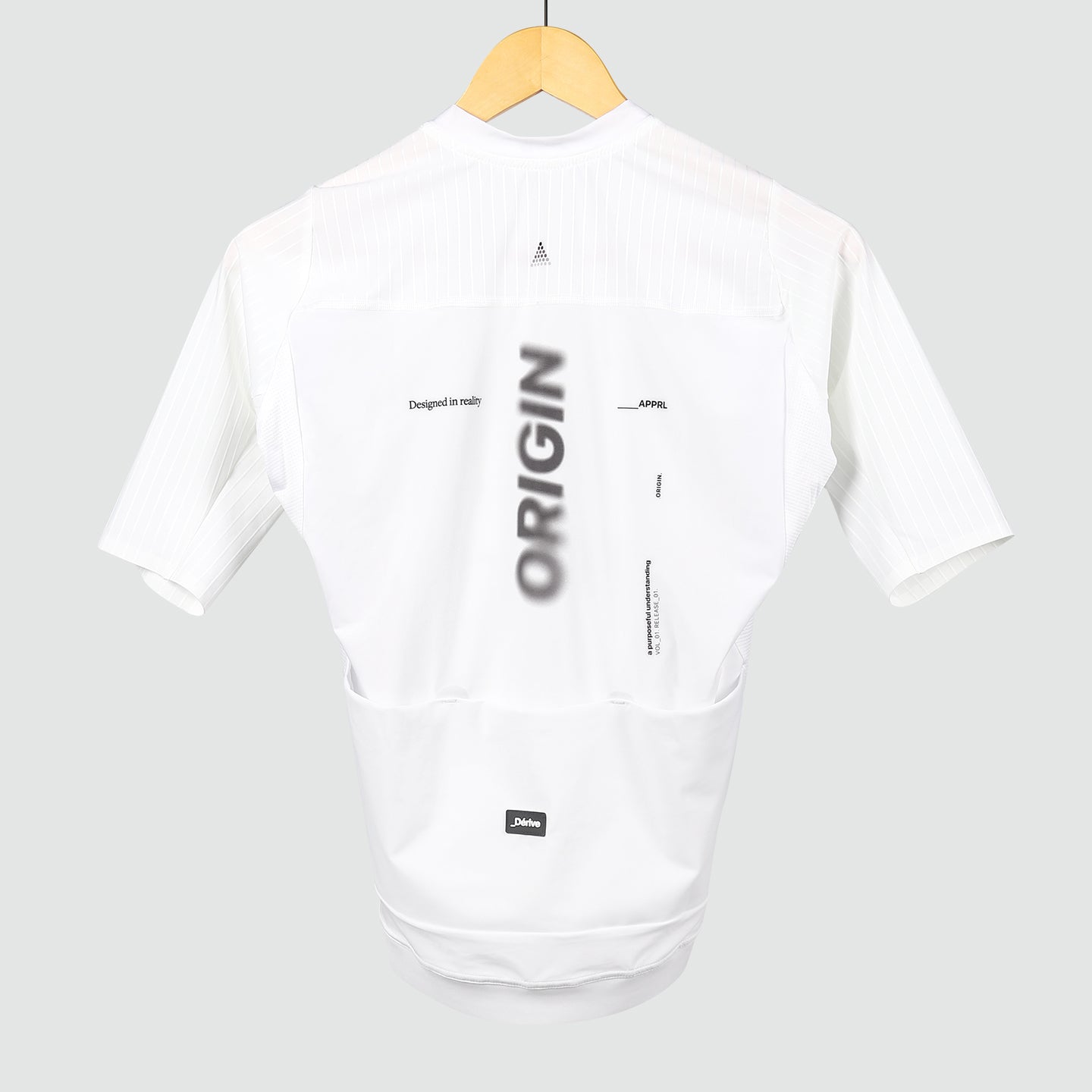 ORIGIN White Short Sleeve Jersey - Male