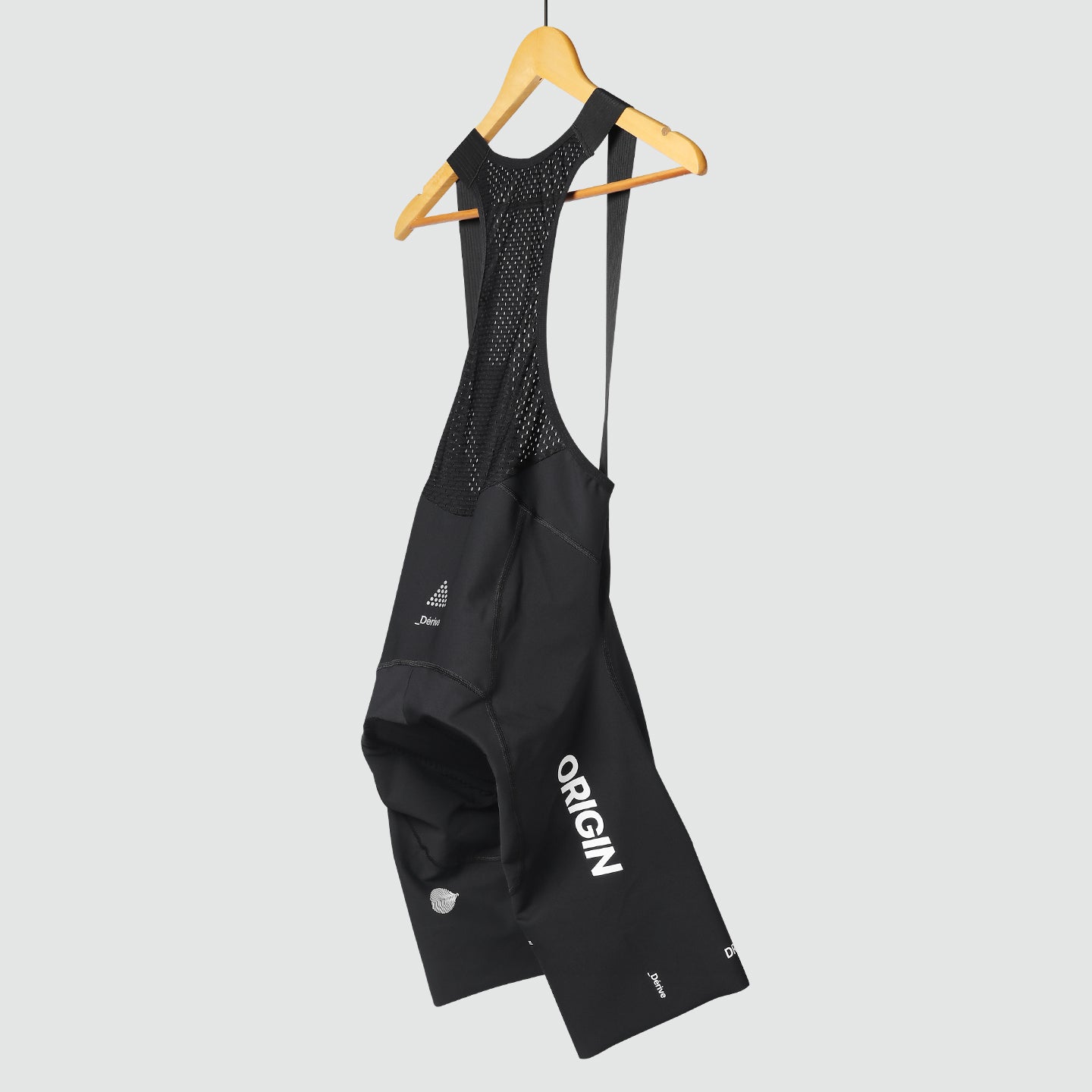 ORIGIN Black Bib Shorts - Female