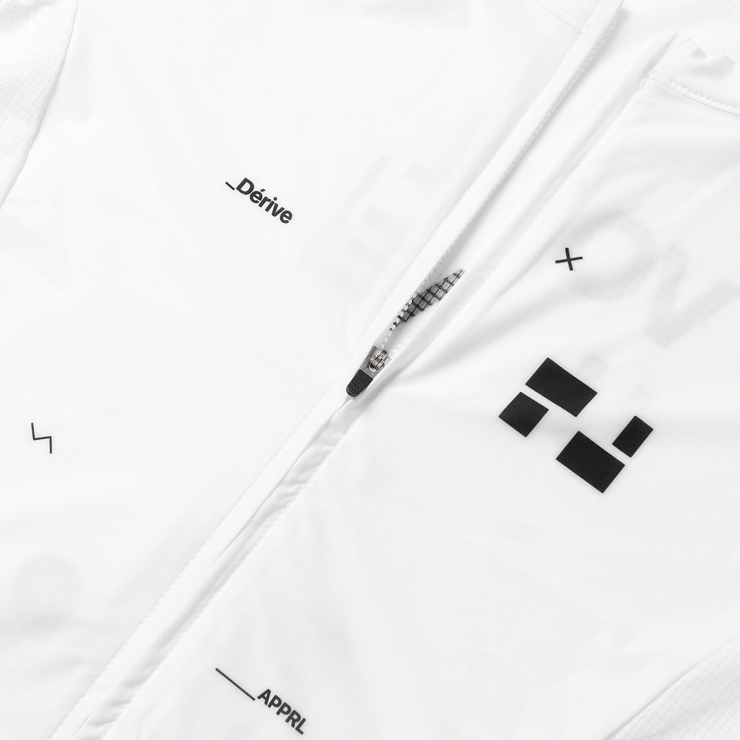 VOLUME White Long Sleeve Jersey - Male