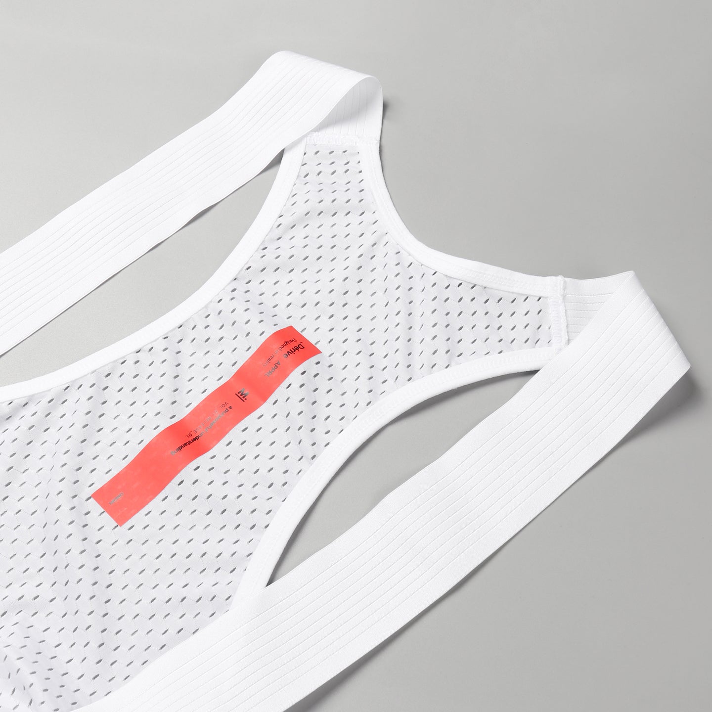 ORIGIN White Bib Shorts - Male