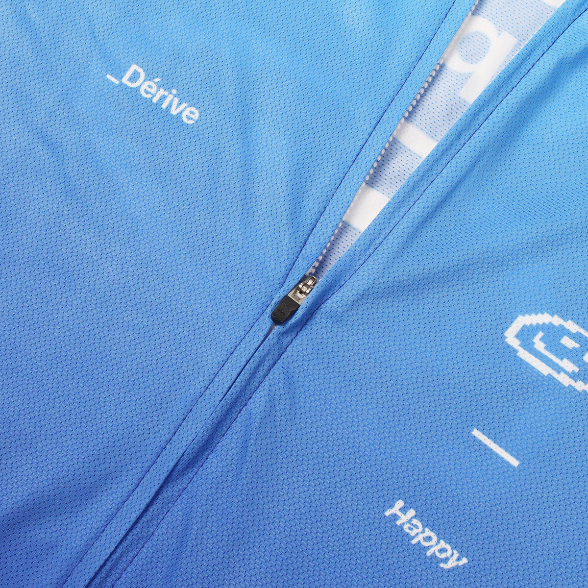 HAPPY Blue Short Sleeve Jersey - Male