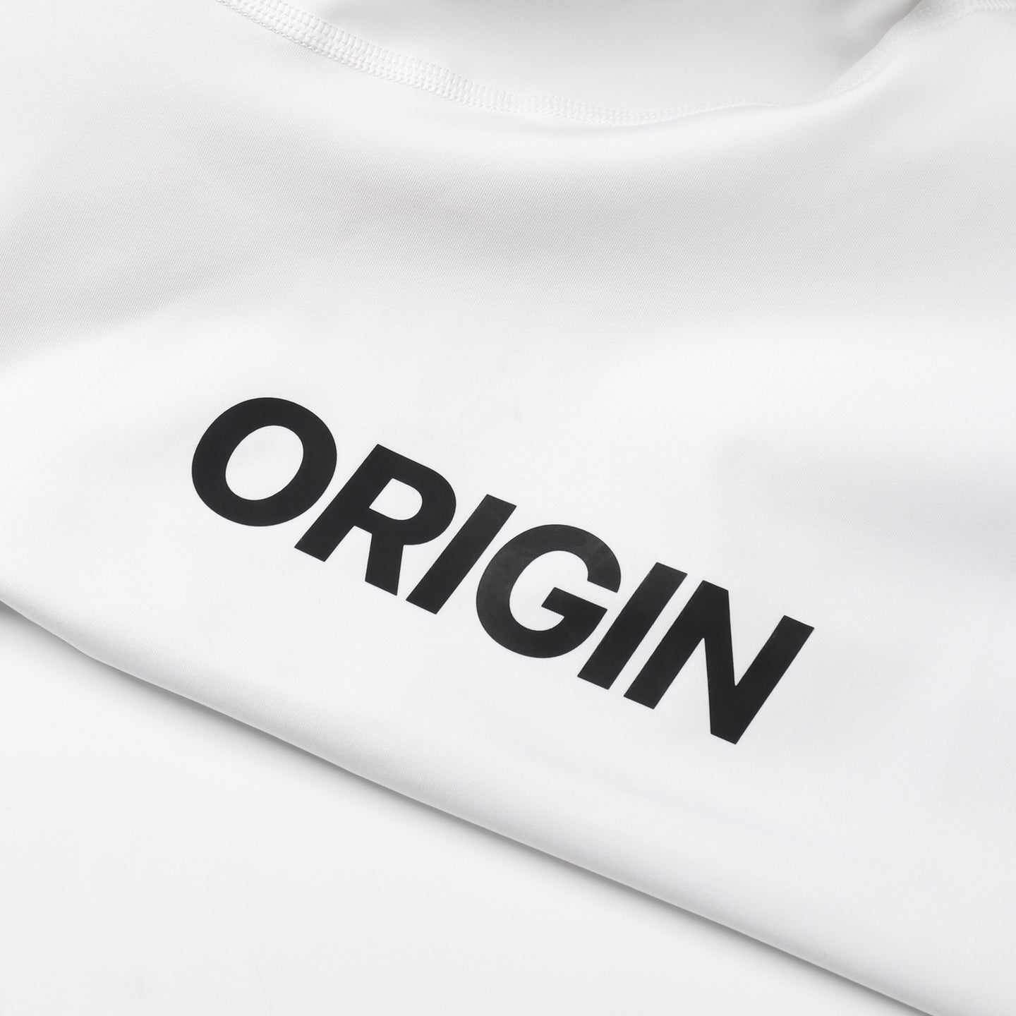 ORIGIN White Bib Shorts - Male