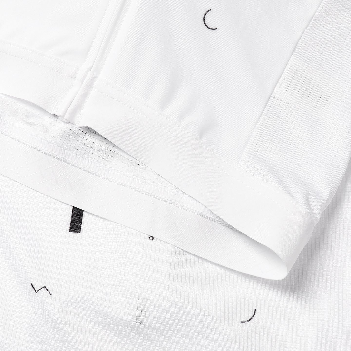 VOLUME White Long Sleeve Jersey - Male