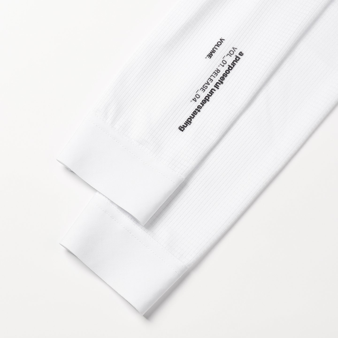 VOLUME White Long Sleeve Jersey - Male