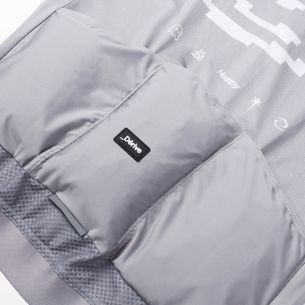 HAPPY Silver Short Sleeve Jersey - Male