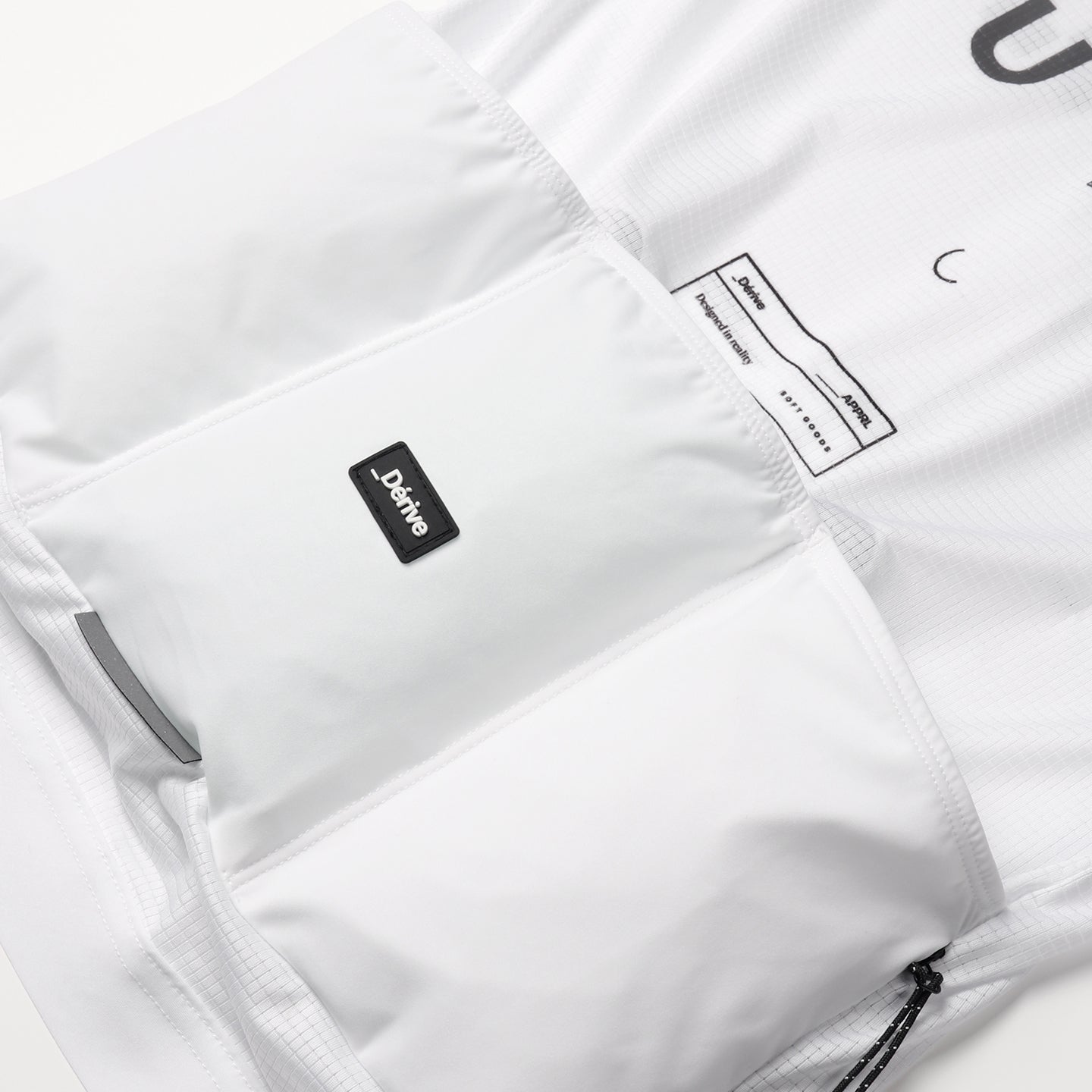 VOLUME White Short Sleeve Jersey - Male