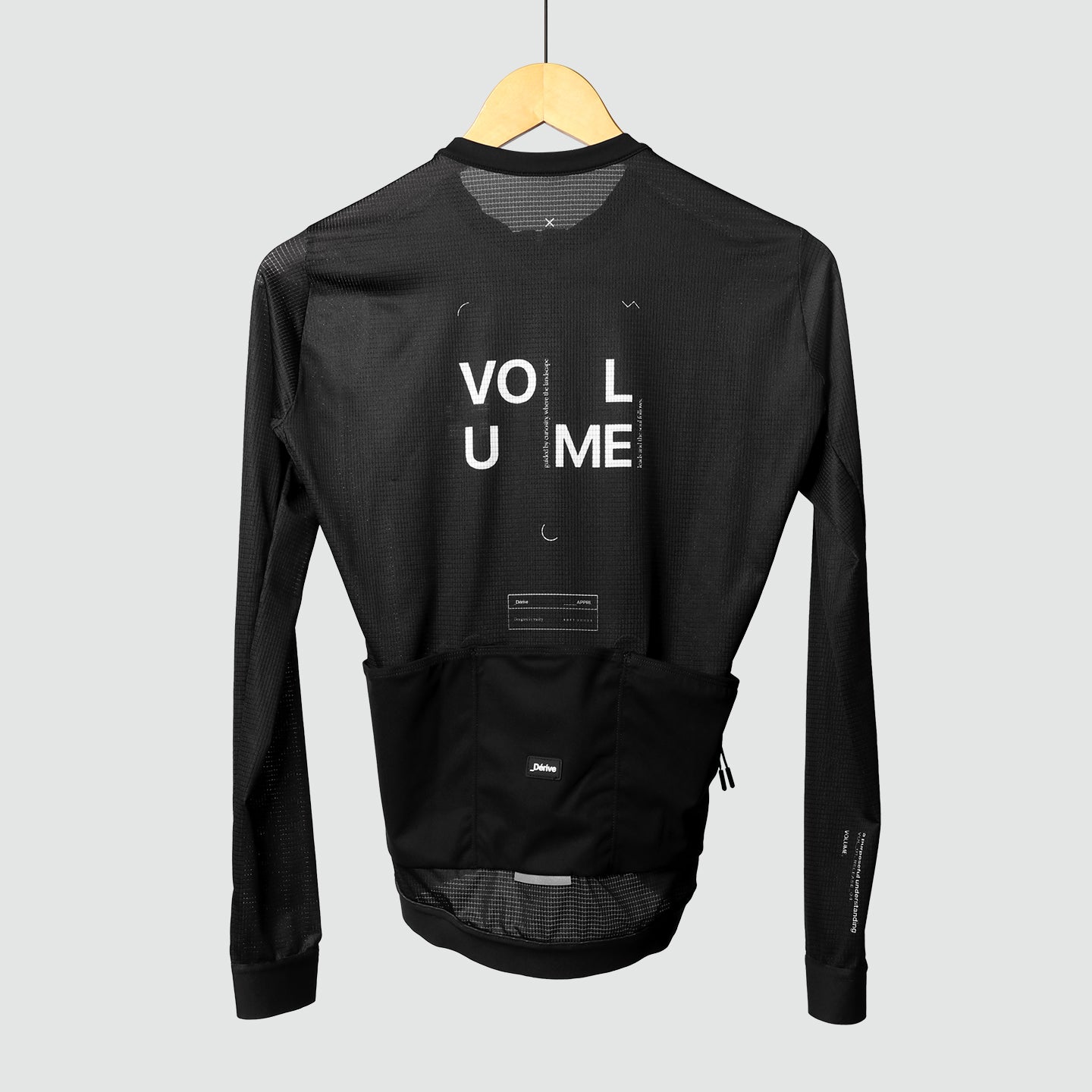 VOLUME Black Long Sleeve Jersey - Female