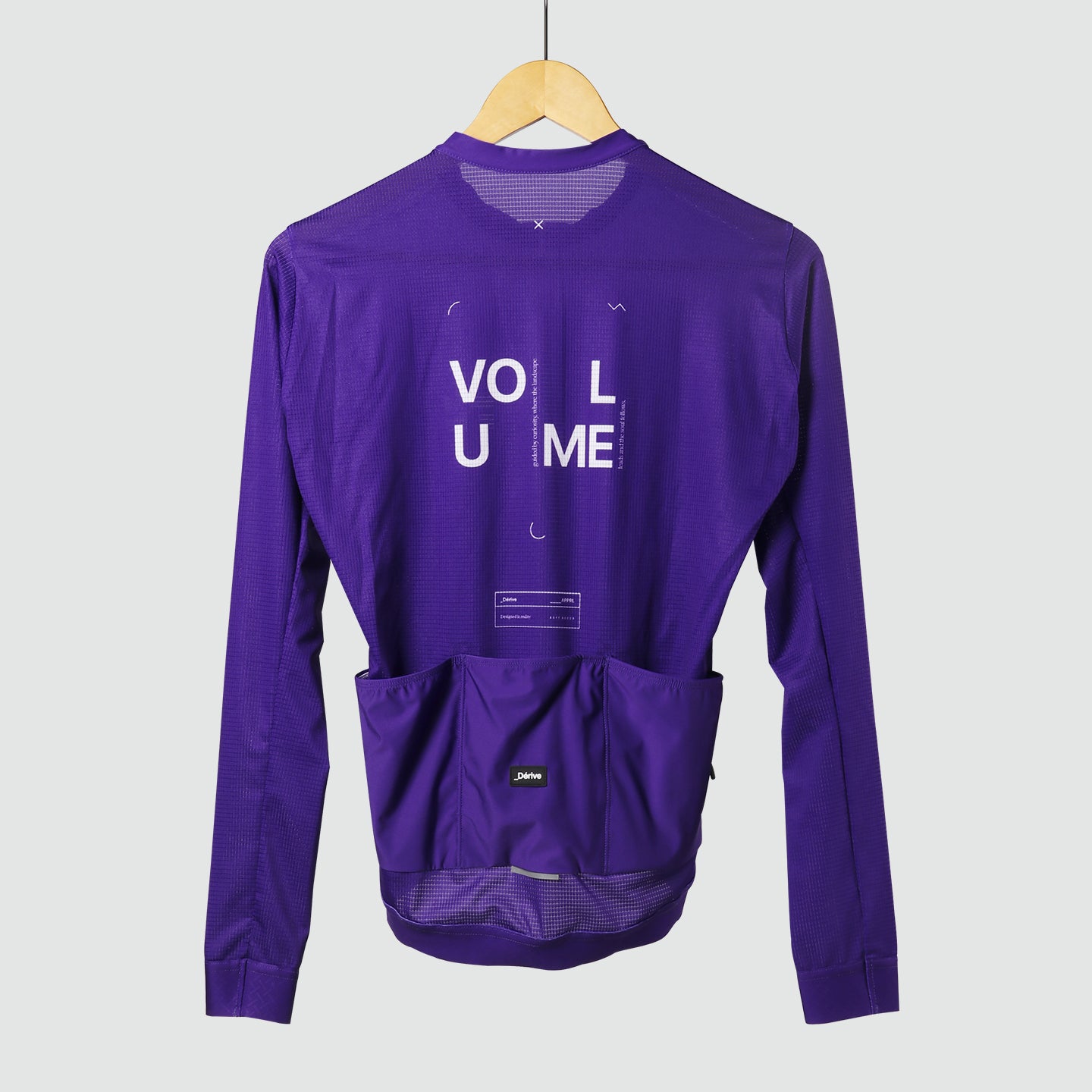 VOLUME Violet Long Sleeve Jersey - Male
