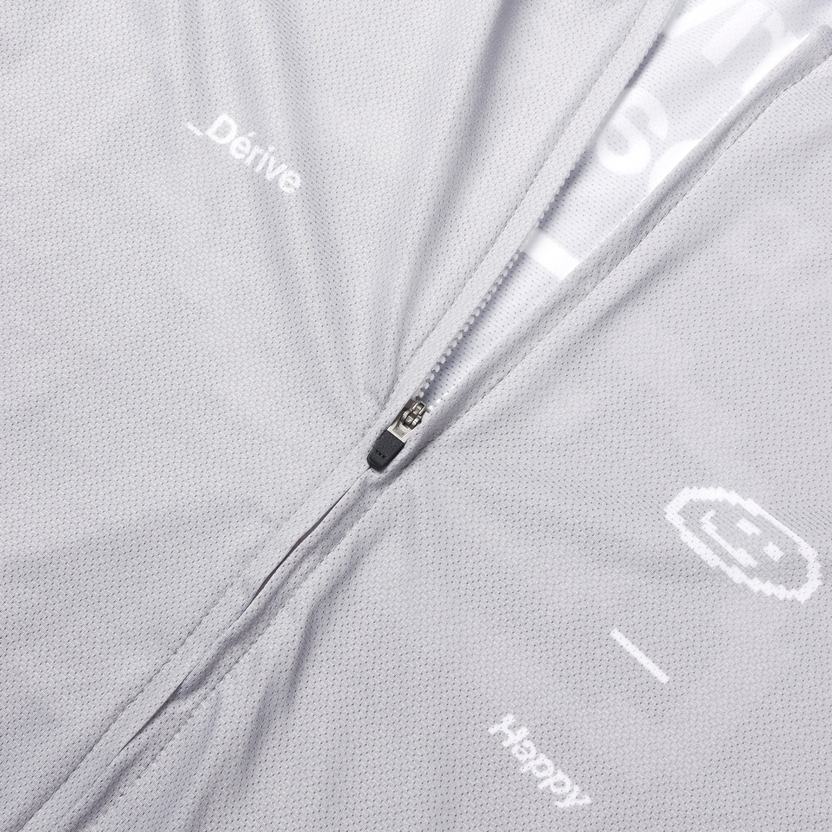 HAPPY Silver Short Sleeve Jersey - Male